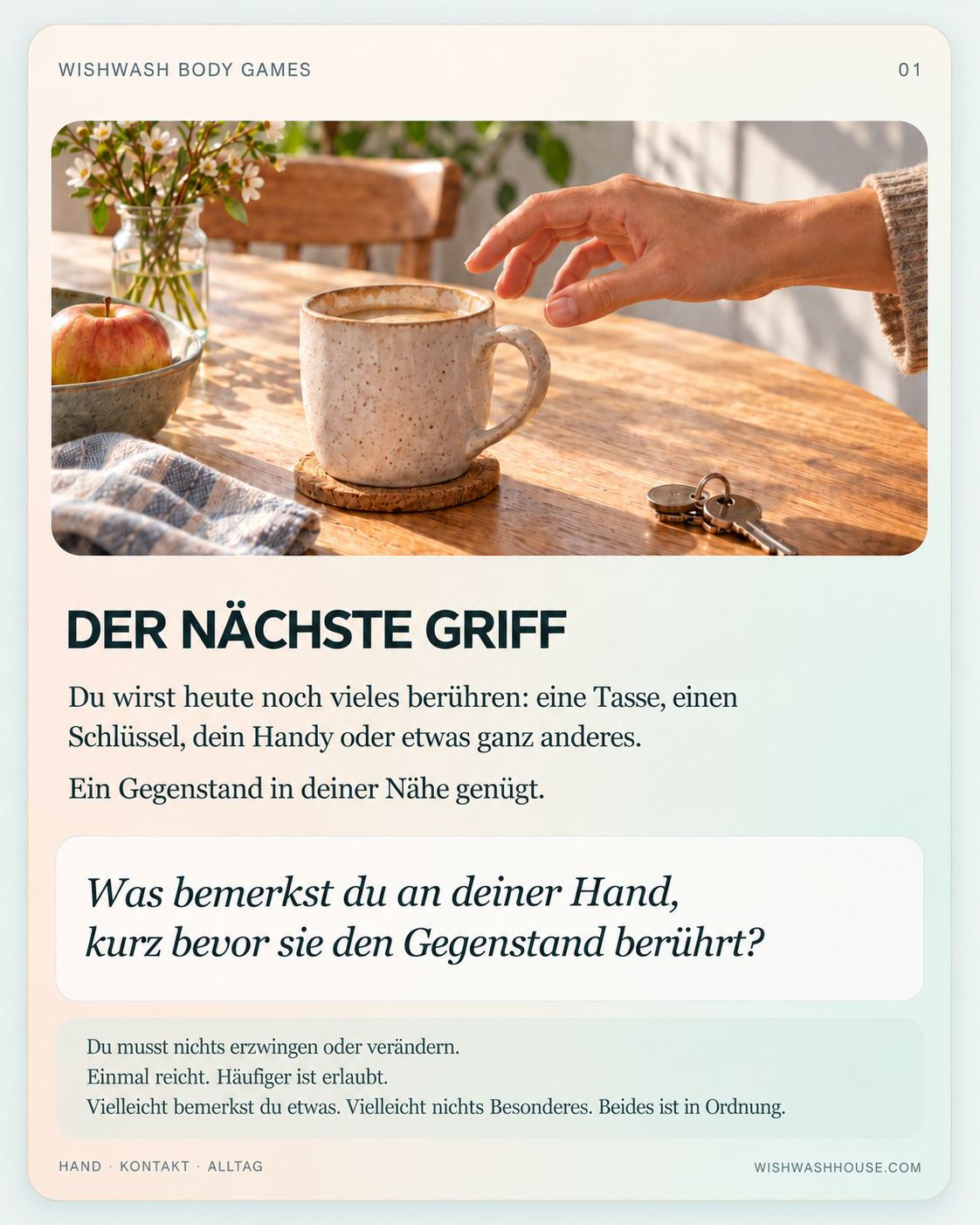 Vorschau des Body Games Der nächste Griff